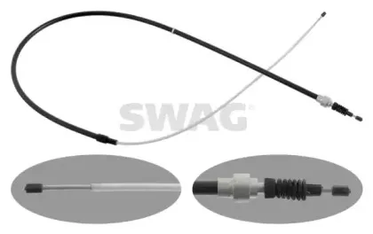 Трос, стояночная тормозная система SWAG купить